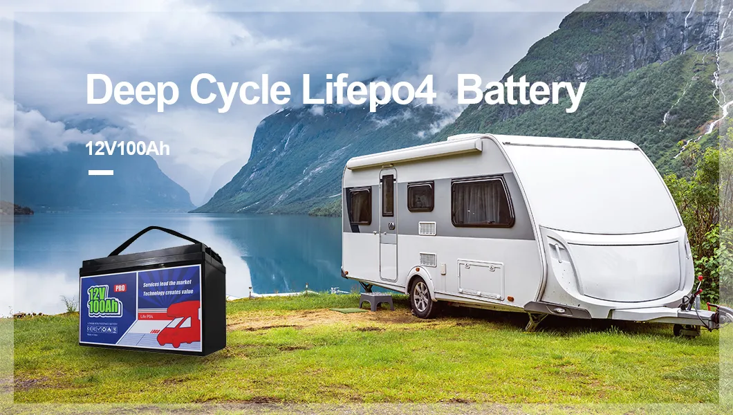 12V 100ah بطارية قابلة لإعادة الشحن من نوع الدورات العميقة LiFePO4 فوسفات الحديد الليثيوم مع شهادة CE