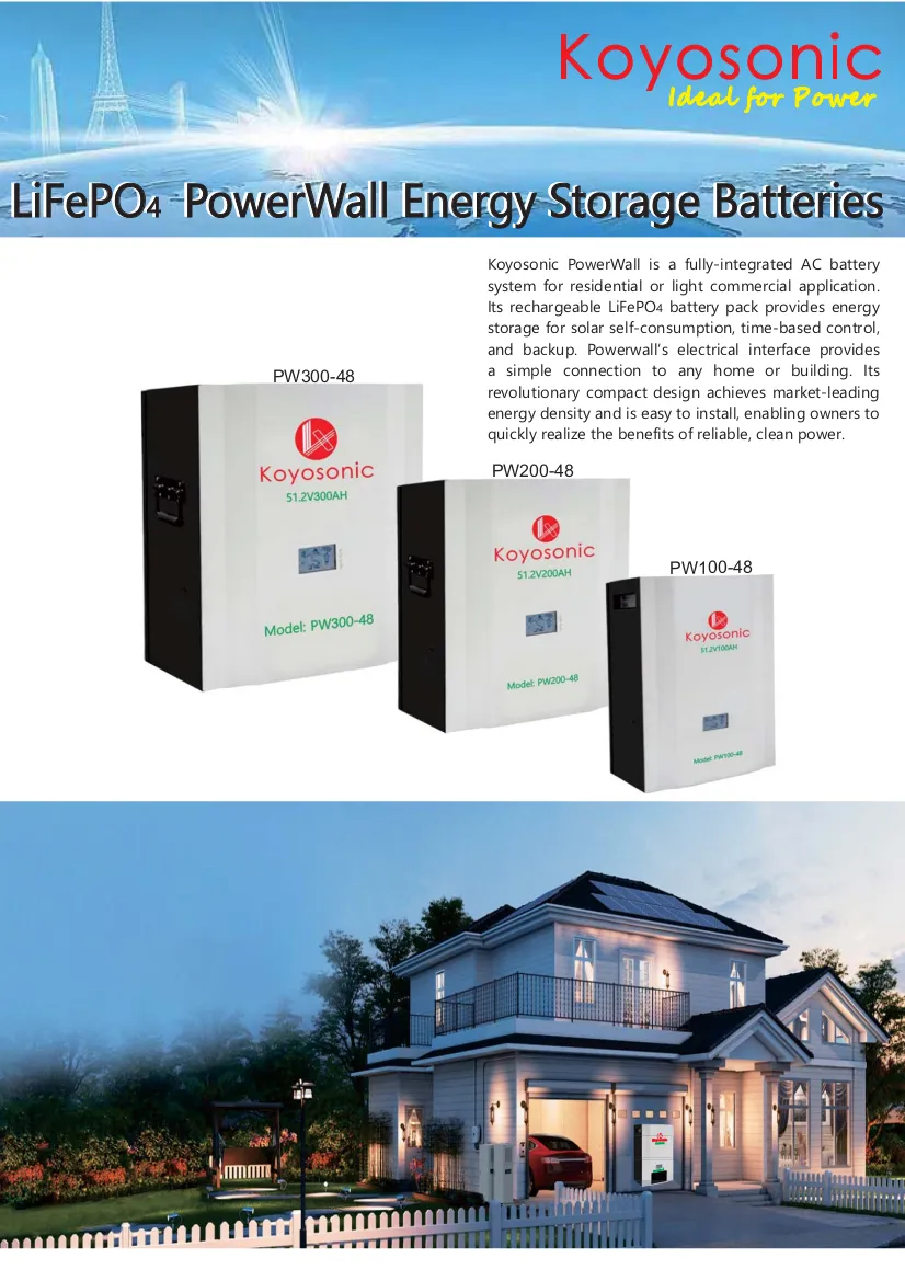 15kwh تصميم الماستر سلايف المكدس LiFePO4 نظام تخزين الطاقة المنزلية بالبطارية والعاكس