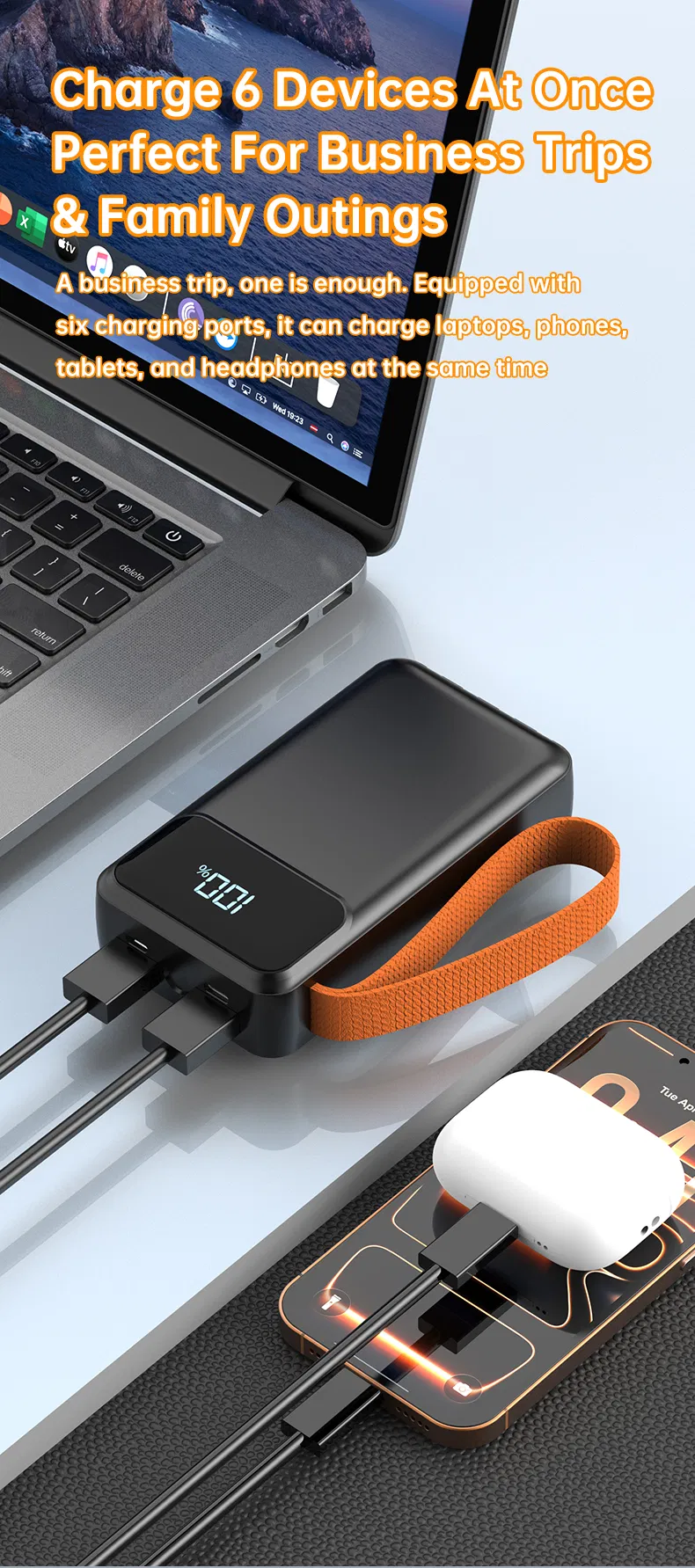 شاحن سريع 20000mAh