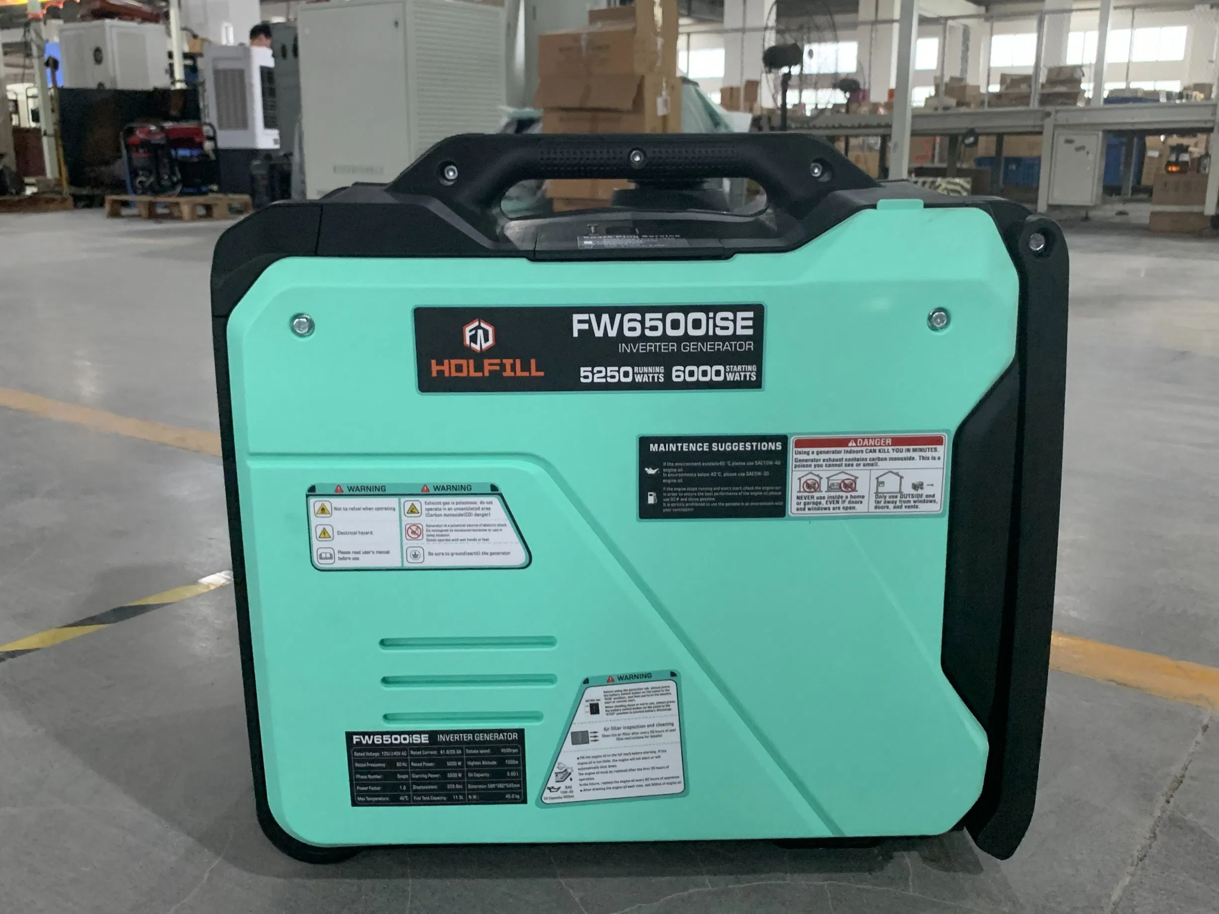 مولد بنزين محمول فائق الصمت للبيع الساخن مولد عاكس رقمي 5kw للاستخدام المنزلي والتخييم والطوارئ الخارجية