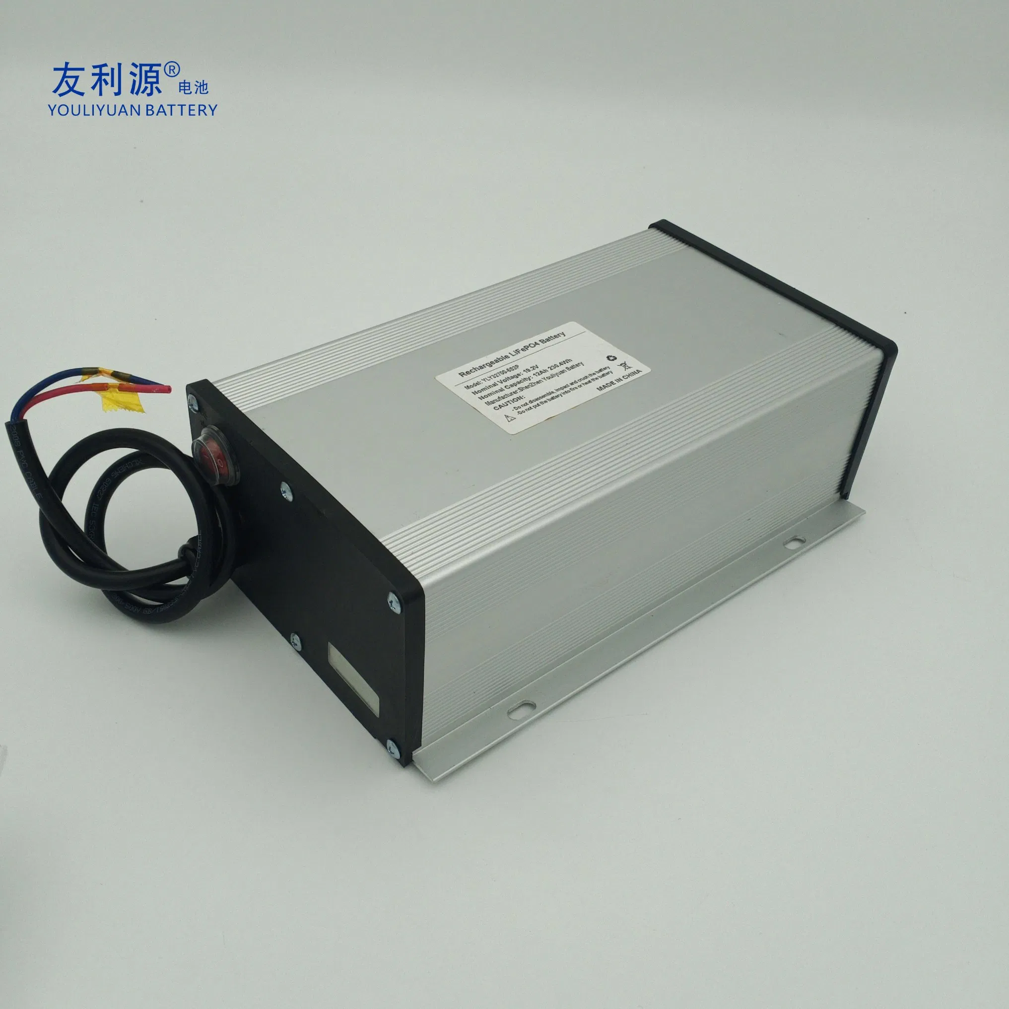 بطارية ليثيوم فوسفات الحديد العميق 19.2V 12ah تفريغ ذاتي منخفض 32700 LiFePO4 بطارية للدراجة الكهربائية أو السيارة أو الكارافان/RV/التخييم البحرية
