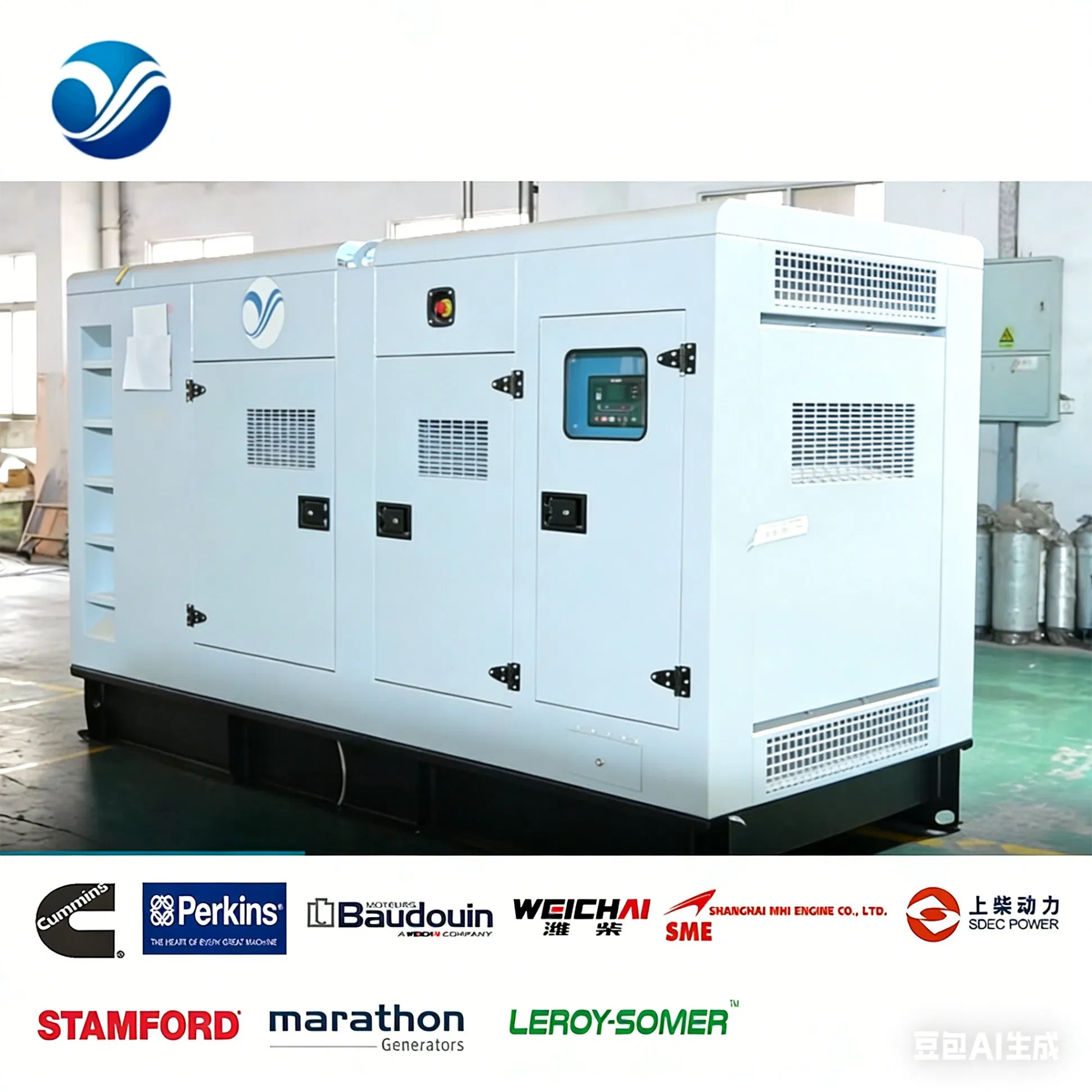 مولد ديزل بيركنز فائق الصمت 10kVA إلى 30kVA 50Hz للاستخدام الاحتياطي في المنازل الكبيرة