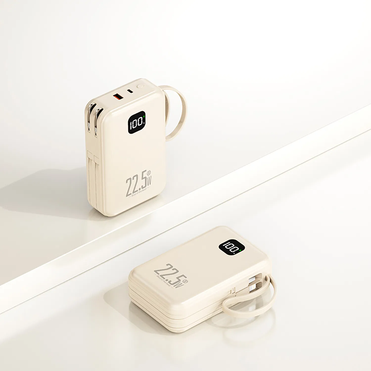 بنك طاقة تيار متردد عالي الجودة 20000mAh شحن سريع مع شعار قابل للتخصيص وخدمة OEM