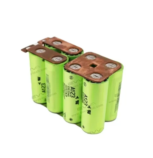 Anr26650m1b A123 26650 4s2p 13.2V 50ah 140A 200A LiFePO4 حزمة بطارية مع لوحة نحاسية لتخزين الطاقة