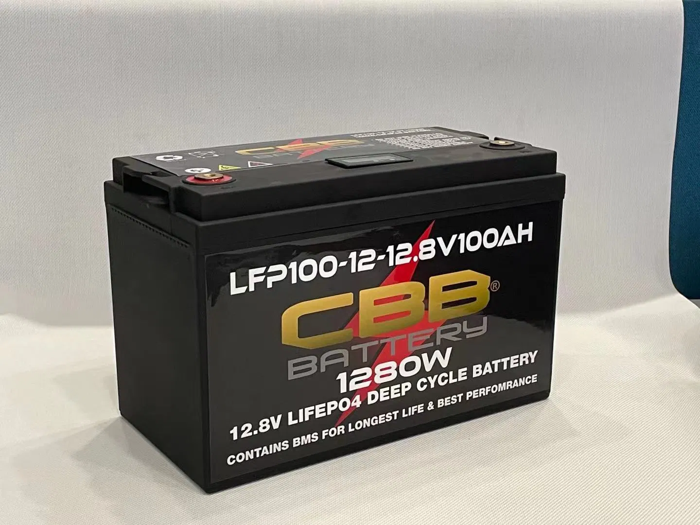 طاقة OEM LiFePO4 بطارية 12V 100ah بطاريات فوسفات الحديد الليثيوم ذات الدورة العميقة