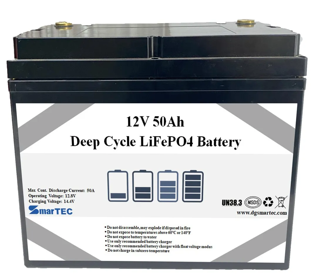 تخزين الطاقة لسيارة التخييم RV 12.8V LiFePO4 حزمة بطارية السيارة الكهربائية مع BMS/PCM