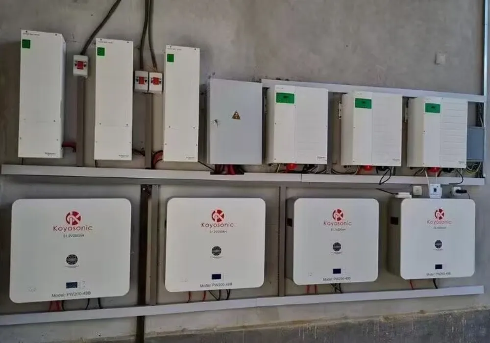 نظام الطاقة الشمسية المنزلية ببطارية ليثيوم 15kwh