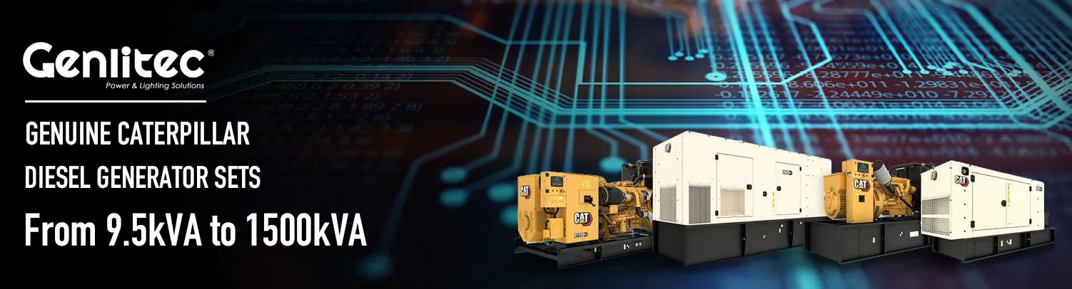 Caterpillar Cat De780e0 Diesel Generator Set 780kVA Standby Power Industrial Backup Generator