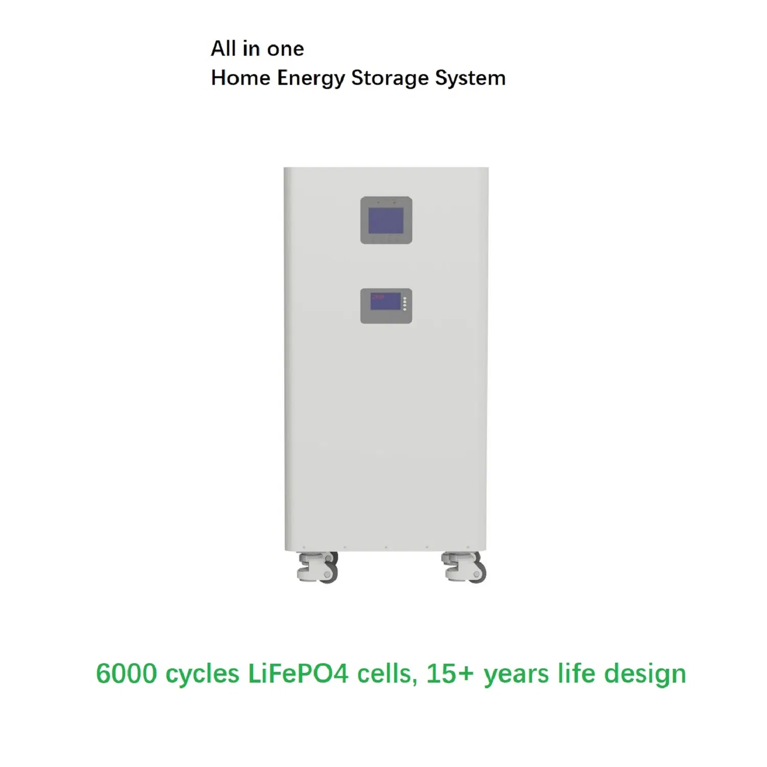 نظام تخزين الطاقة المنزلية 8000W العاكس 51.2V 314ah LiFePO4 البطاريات 16kwh Zn512314-F8