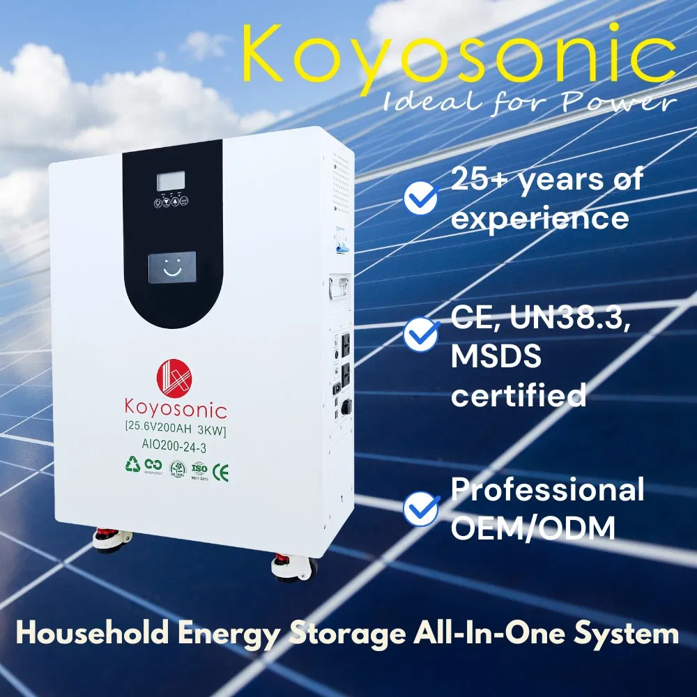 نظام الطاقة الشمسية المنزلية ببطارية ليثيوم 15kwh