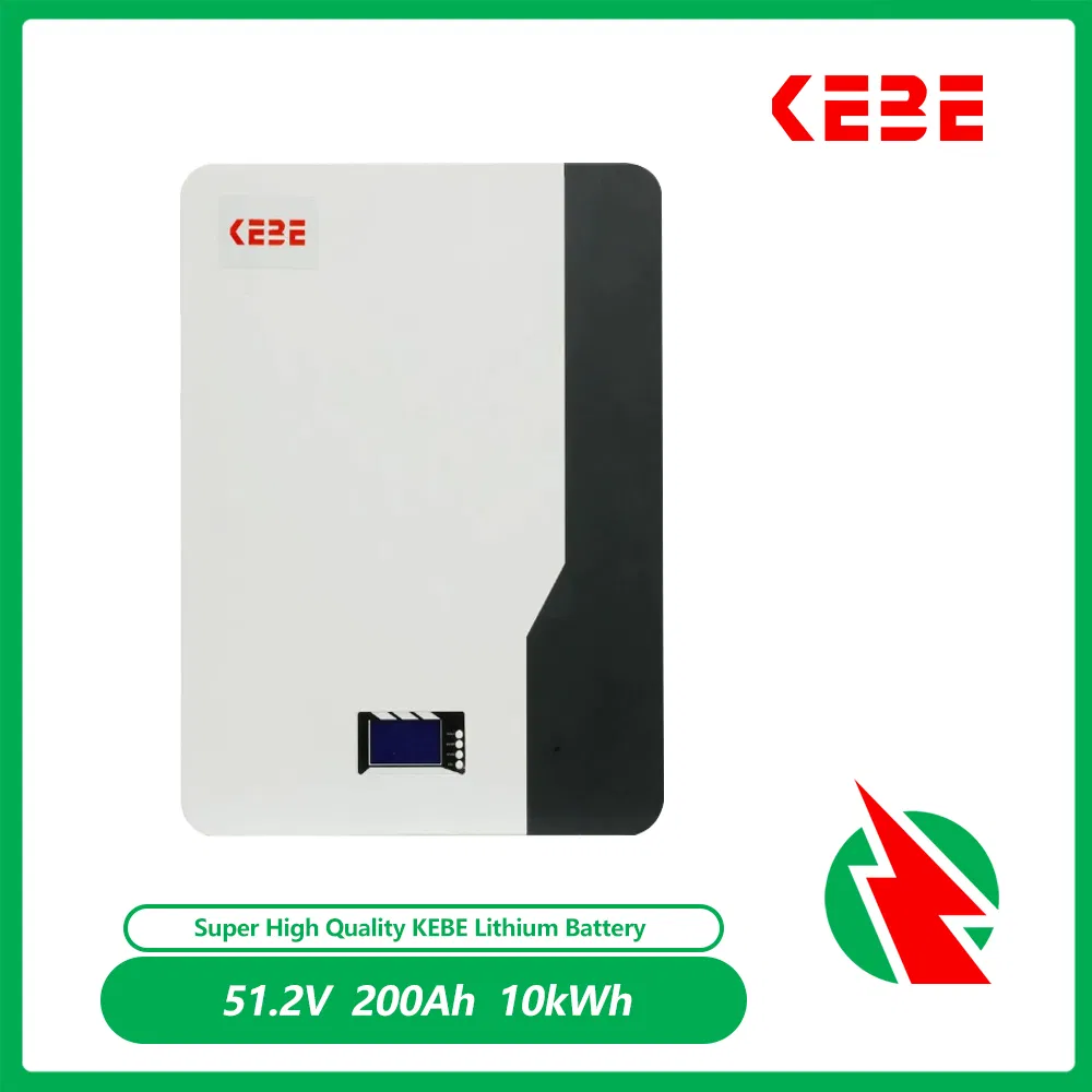 48V 51.2V 100ah مثبت على الحائط LiFePO4 حزمة بطارية ليثيوم أيون لنظام تخزين الطاقة