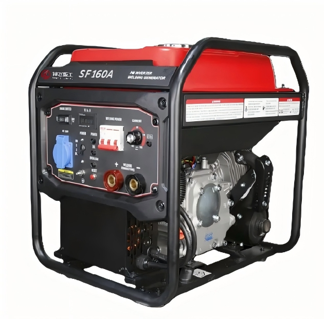 طوارئ طاقم مكيف هواء أحادي الطور خارجي بنزين للتخييم 8.0-8.5kw مولد ديزل