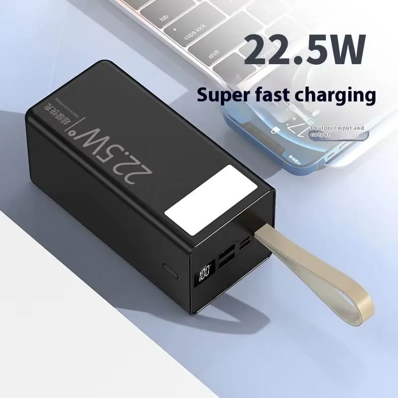 50000mAh بنك طاقة محمول لشحن الأجهزة، سعة عالية