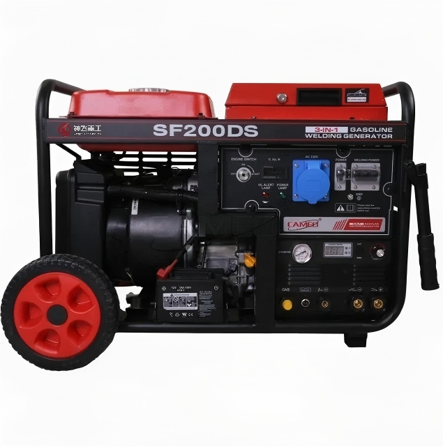 طوارئ طاقم مكيف هواء أحادي الطور خارجي بنزين للتخييم 8.0-8.5kw مولد ديزل