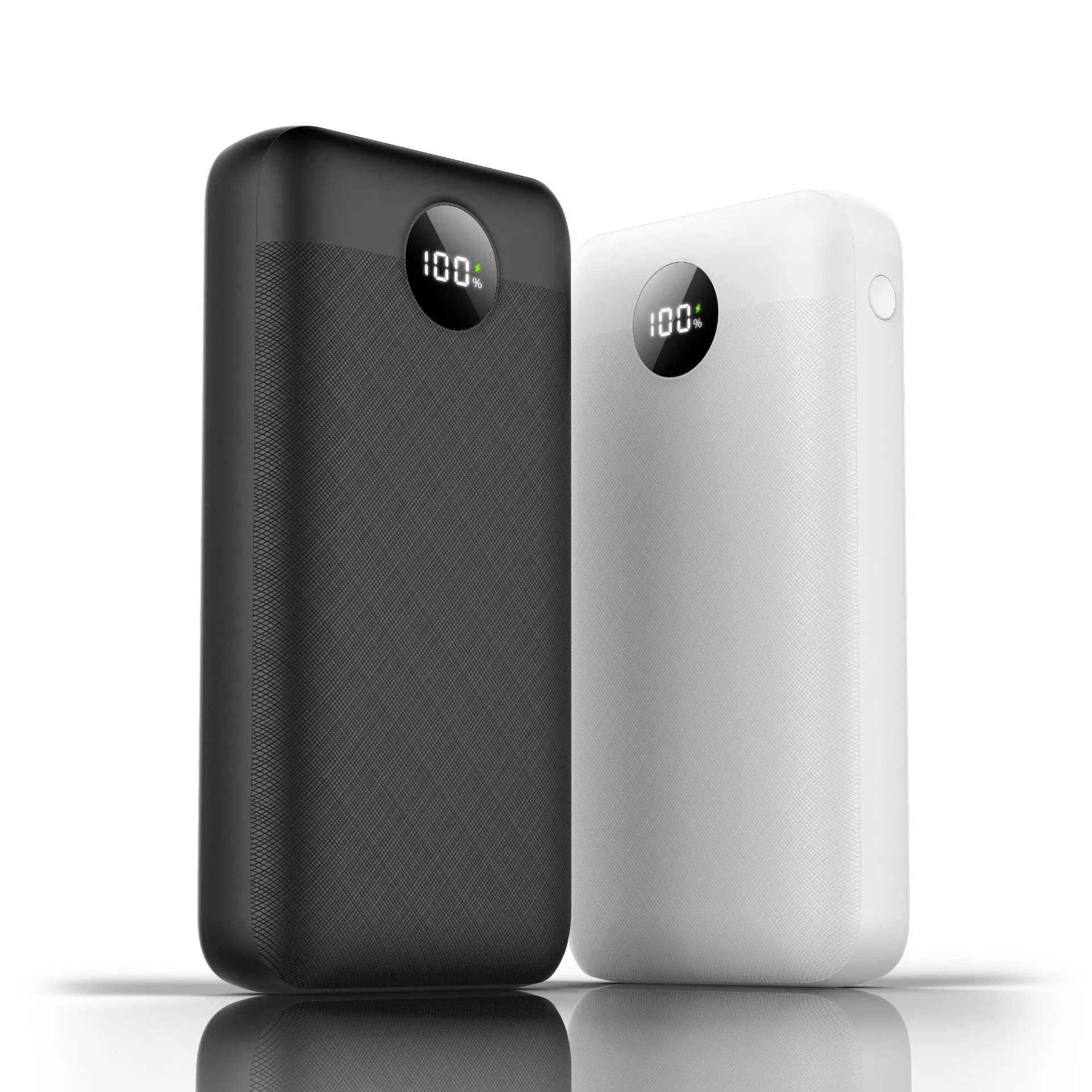 بنك طاقة بالجملة OEM بسعة عالية وشحن سريع 20000mAh Pd 22.5W 25W 30W بنك طاقة، شاحن محمول بلون علامة تجارية مخصص