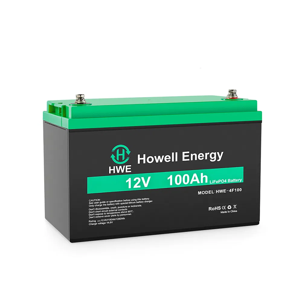 نظام الطاقة الشمسية القابلة لإعادة الشحن دورة عميقة 12V 24V 50ah 100ah 200ah