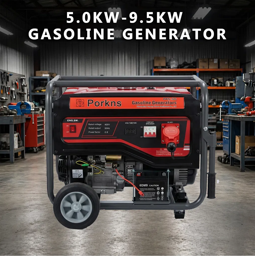 مولد بنزين محمول 5kw 6kw 7.5kw 8.5kw 9.5kw