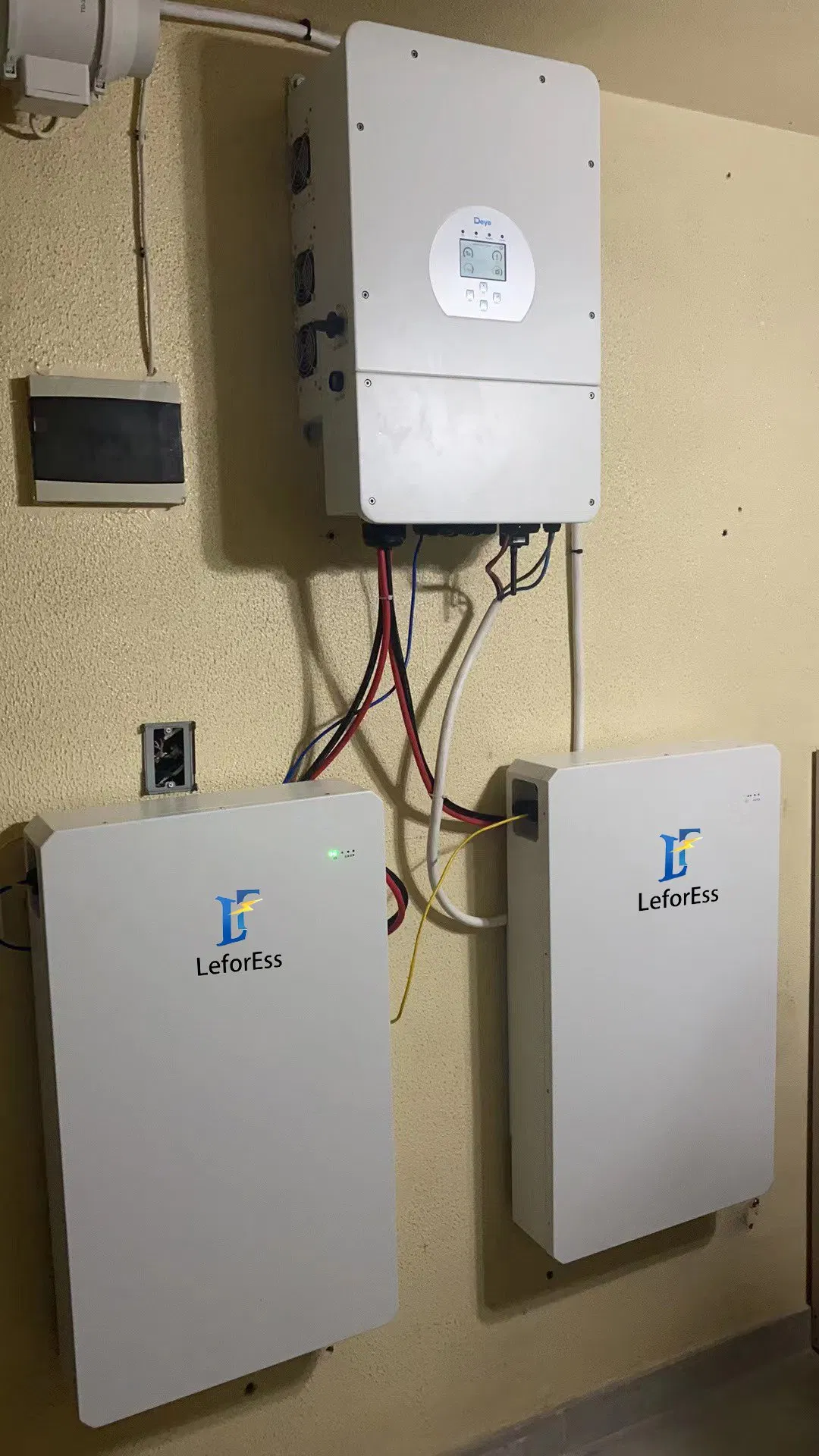 ليثيوم حديد فوسفات حزمة بطارية للاستخدام المنزلي 51.2V200ah 10.24kwh