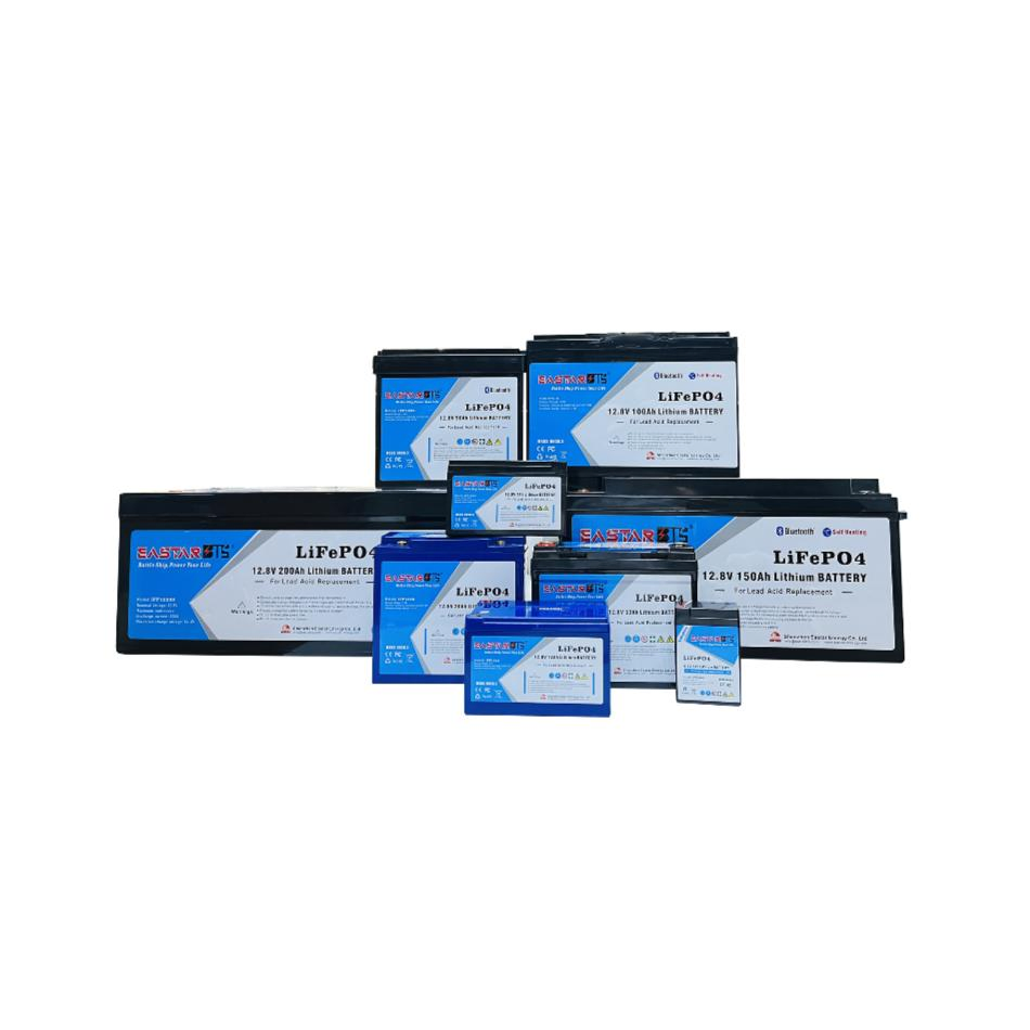 دورة عميقة 6000 أوقات LiFePO4 أنظمة تخزين الطاقة بالبطاريات 12V 200ah LiFePO4 حزمة بطارية مع نظام إدارة البطارية