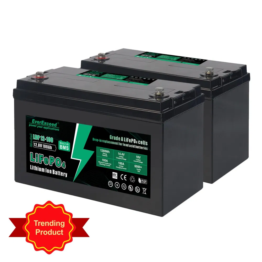 بطارية جولف كار 12.8V LiFePO4 100ah بطارية ليثيوم للقوارب البحرية والتخييم واليخوت والسيارات والقوارب الكهربائية