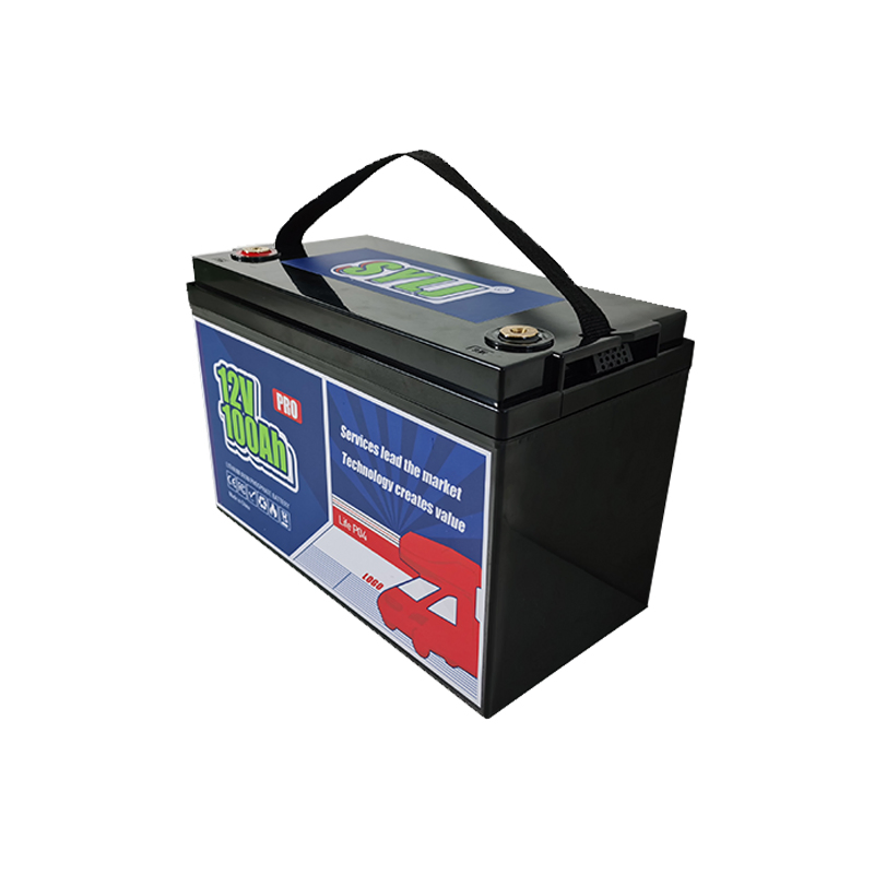 12V 100ah بطارية قابلة لإعادة الشحن من نوع الدورات العميقة LiFePO4 فوسفات الحديد الليثيوم مع شهادة CE
