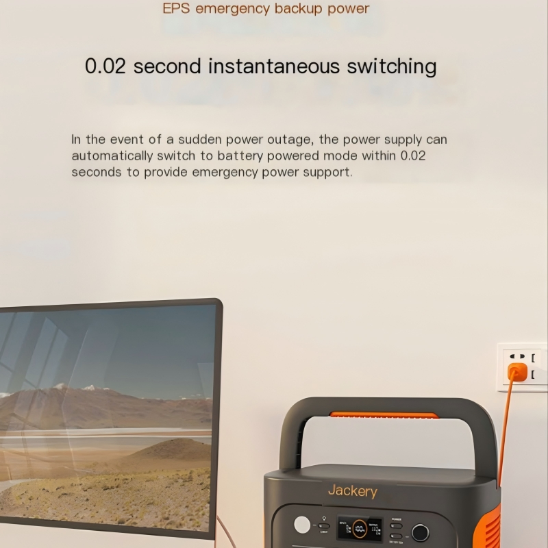 جاكيري 1000plus بنك طاقة خارجي للتخييم 2000W 1264wh مولد شمسي للاستخدام الطارئ في المنزل