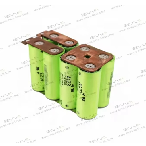 Anr26650m1b A123 26650 4s2p 13.2V 50ah 140A 200A LiFePO4 حزمة بطارية مع لوحة نحاسية لتخزين الطاقة