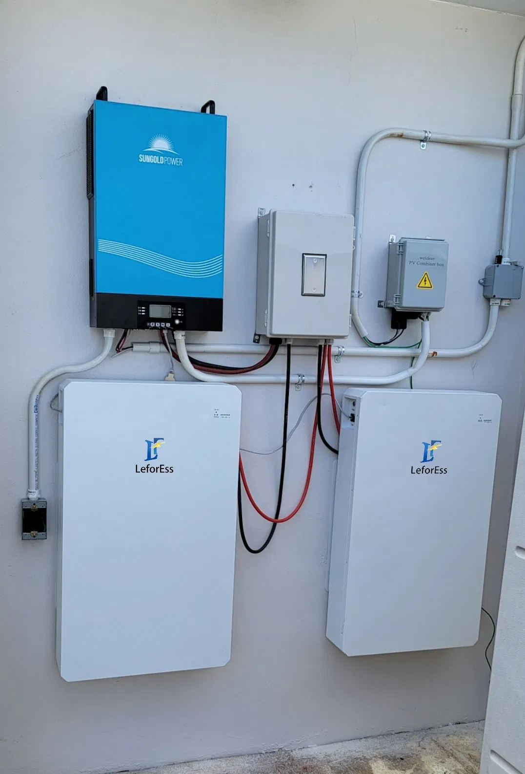 ليثيوم حديد فوسفات حزمة بطارية للاستخدام المنزلي 51.2V200ah 10.24kwh
