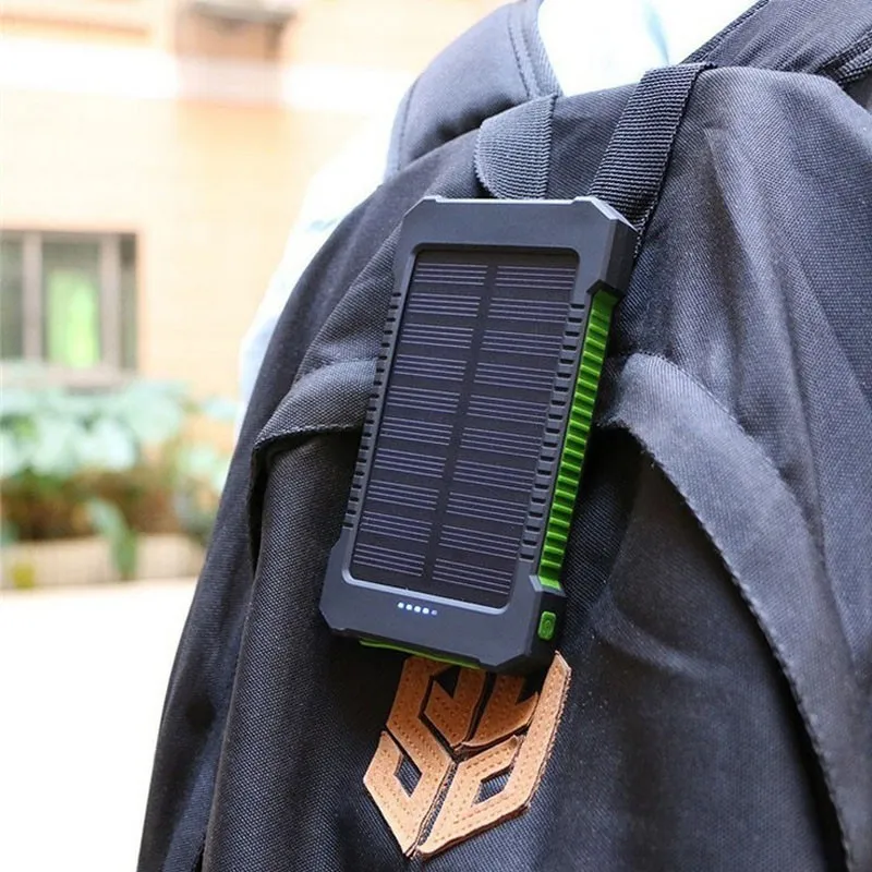 بنك طاقة محمول مع كابل نوع سي وكابل لايتنينغ