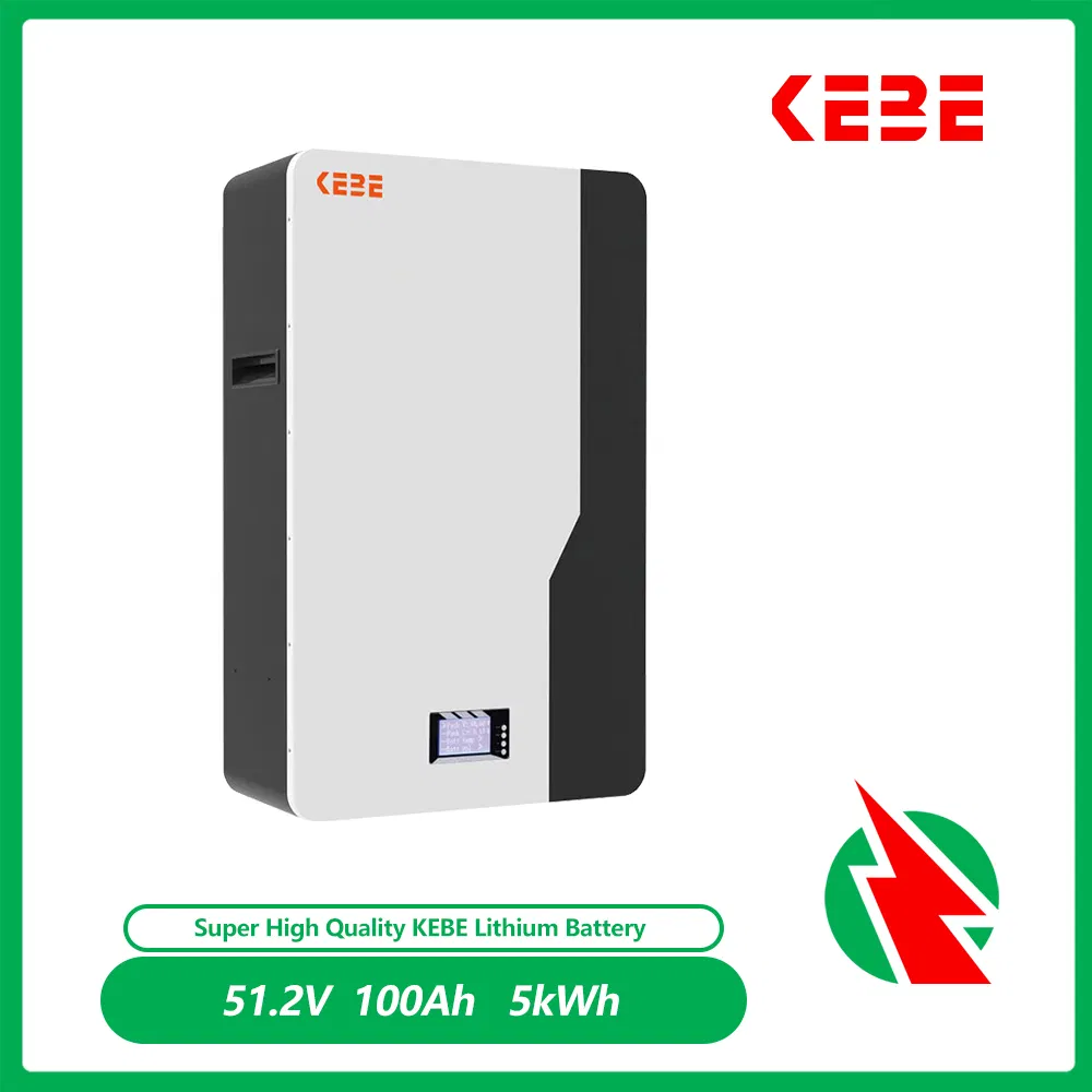 48V 51.2V 100ah مثبت على الحائط LiFePO4 حزمة بطارية ليثيوم أيون لنظام تخزين الطاقة
