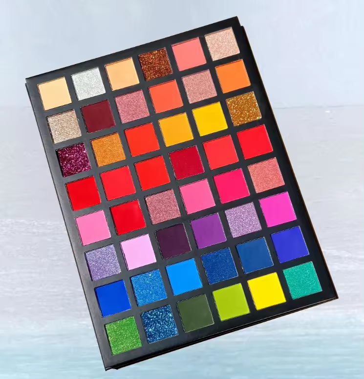 Wholesale Makeup High Pigment Make Your Own Brand Private Label Glitter Private Label Eyeshadow Custom Eyeshadow Palette