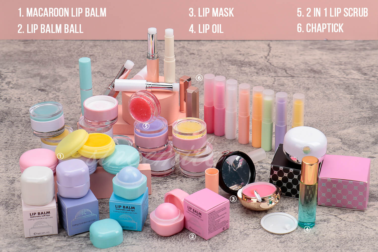 Private Label Lip Scrub and Balm Set