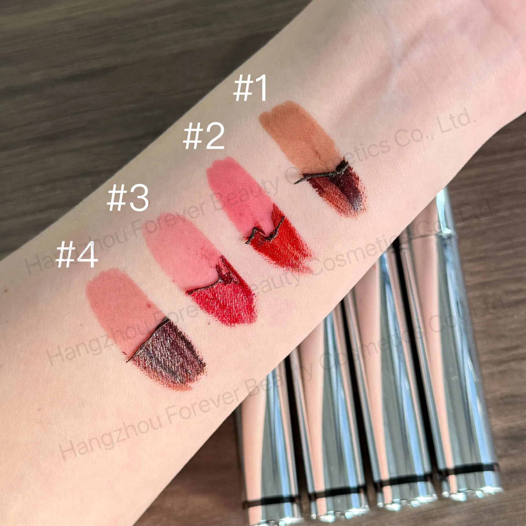New Arrival Peel off Long Lasting Waterproof Lipgloss Vibrant Pour Color Matte Cherry Red Lip Stain with Private Label