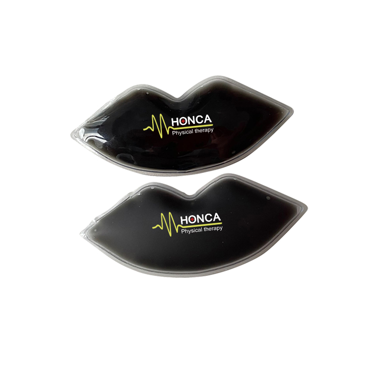 Wholesale Customize Hot Cold Lip Gel Pack Reusable Lip Ice Pack Cooling Lip Gel Mask