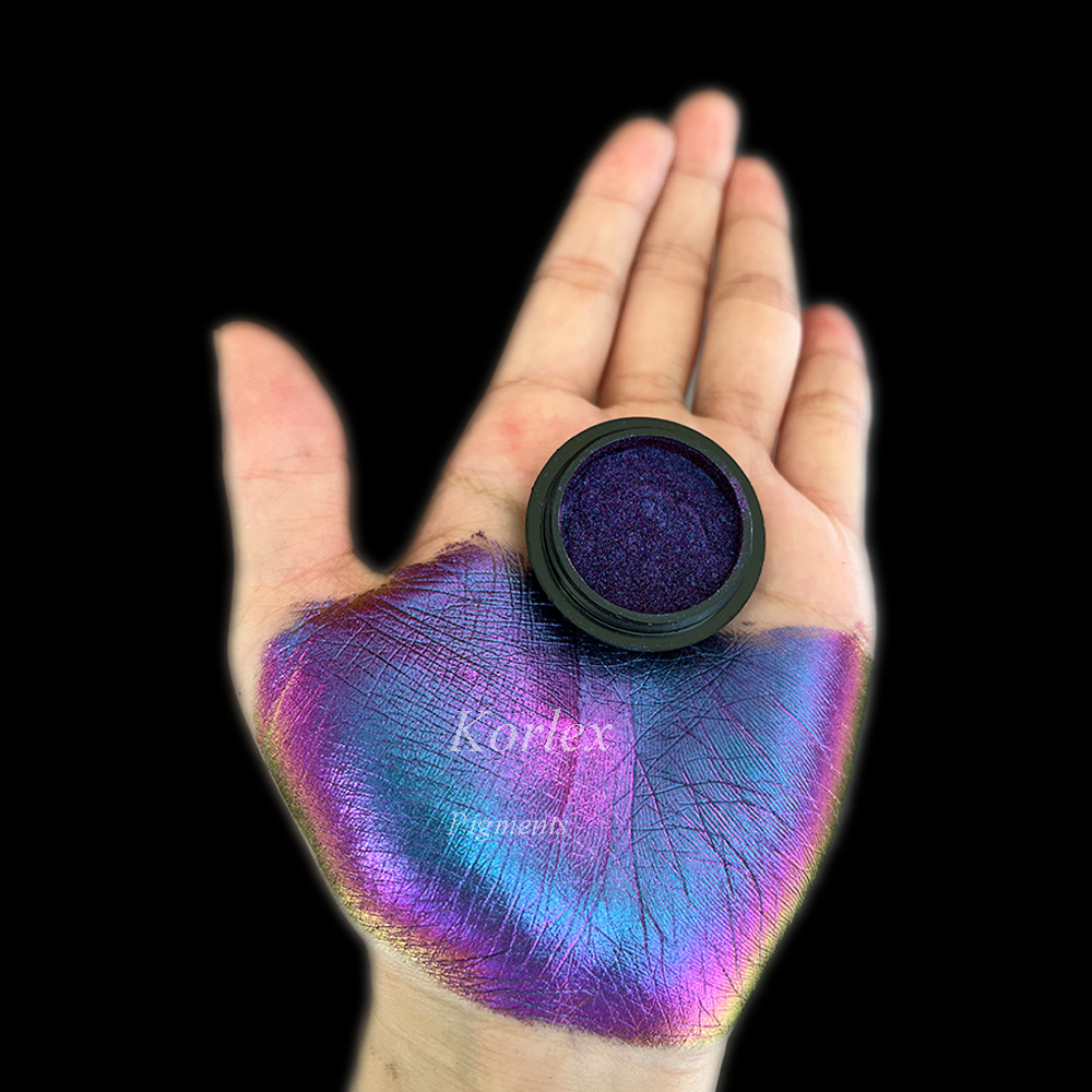Pearlescent Multichrome Eyeshadow Loose Powder Chameleon Watercolors Pigment