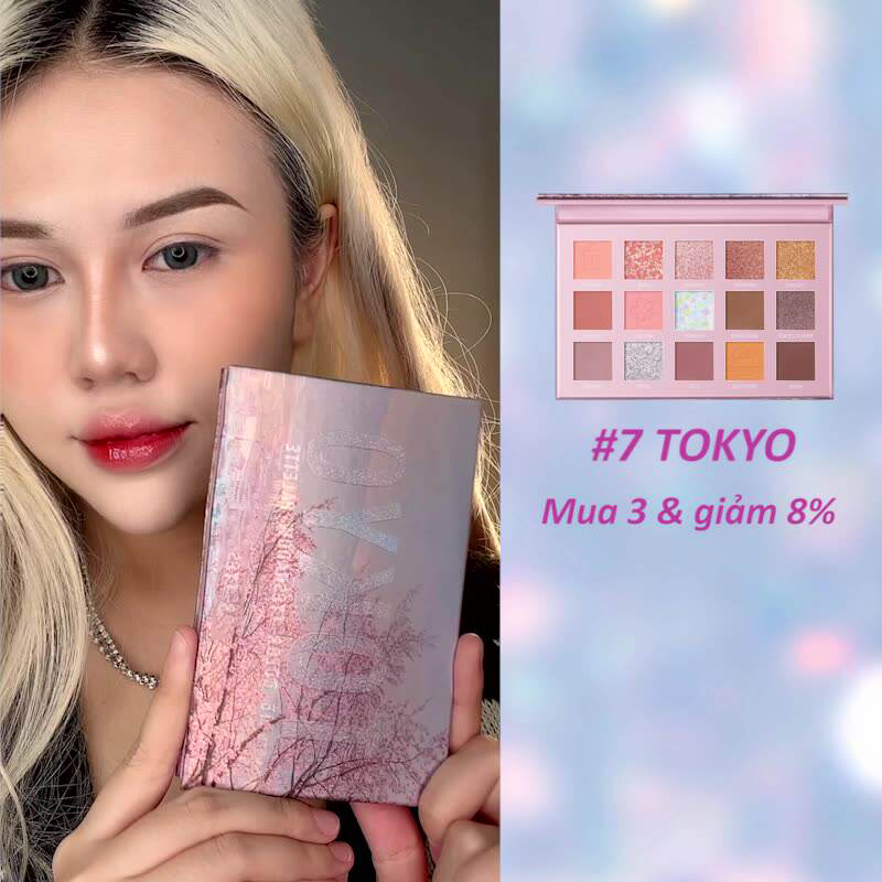 Duoduo DFA100 Vegan 15 Colors Cosmetics Powder Glitter Loose Moisturizing High Pigment Eyeshadow Palette