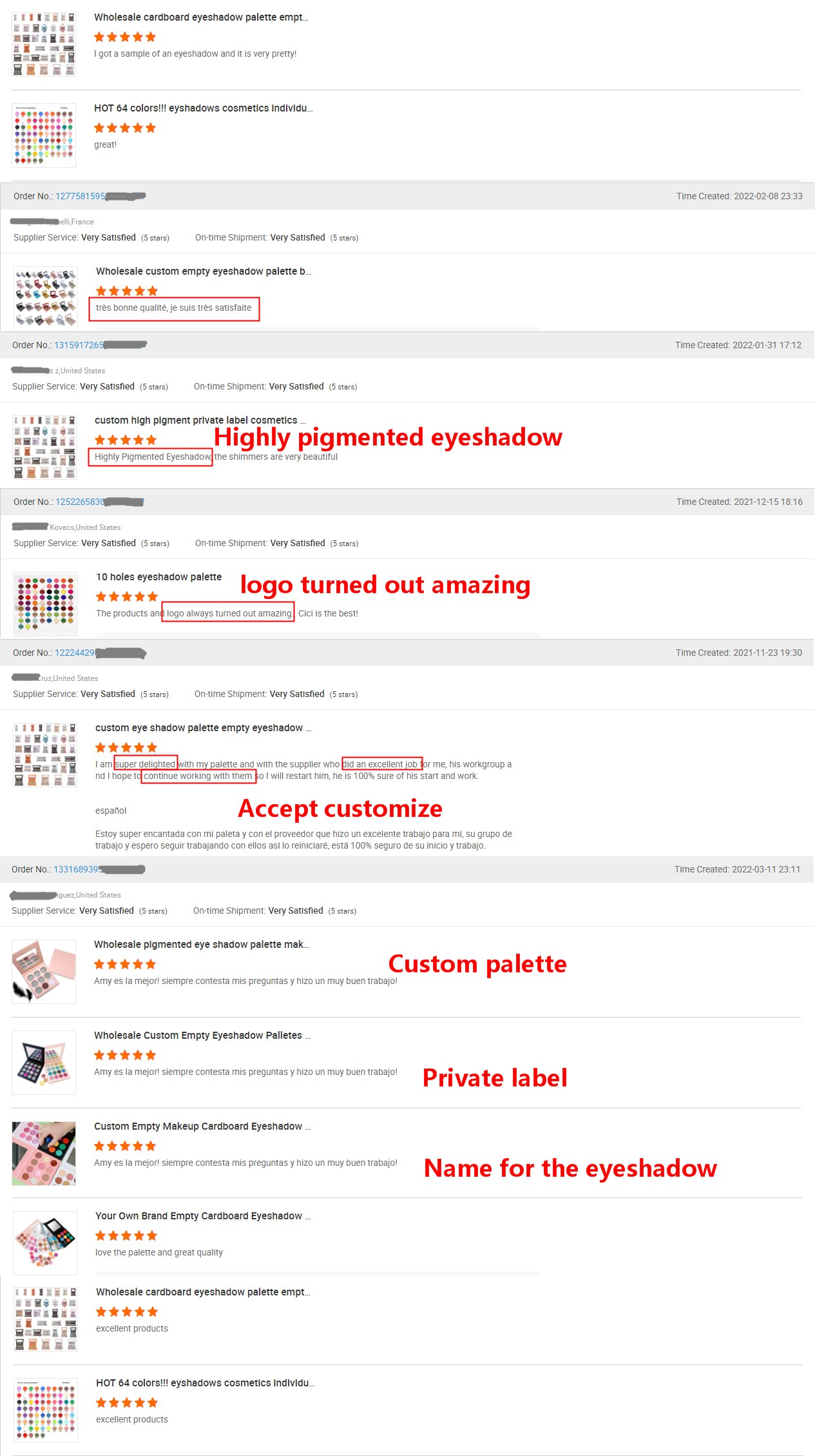 Happy Customer Reviews 2