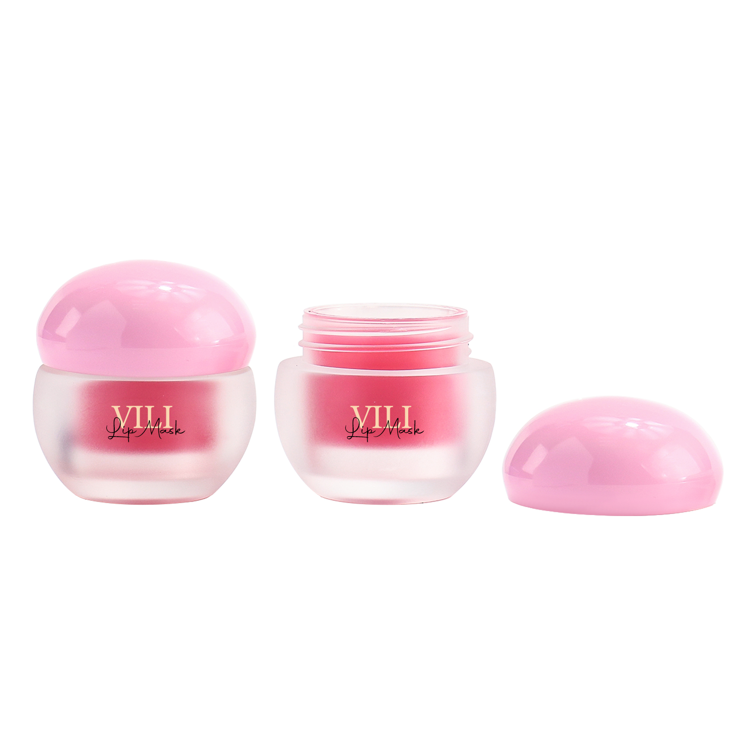 Custom Natural Vegan Hydration Lip Mask Plump Moisturizing Lip Balm Candy and Fruit Flavor Lip Care Mask Overnight