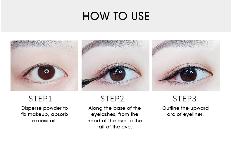 Waterproof eyeliner private label display 7