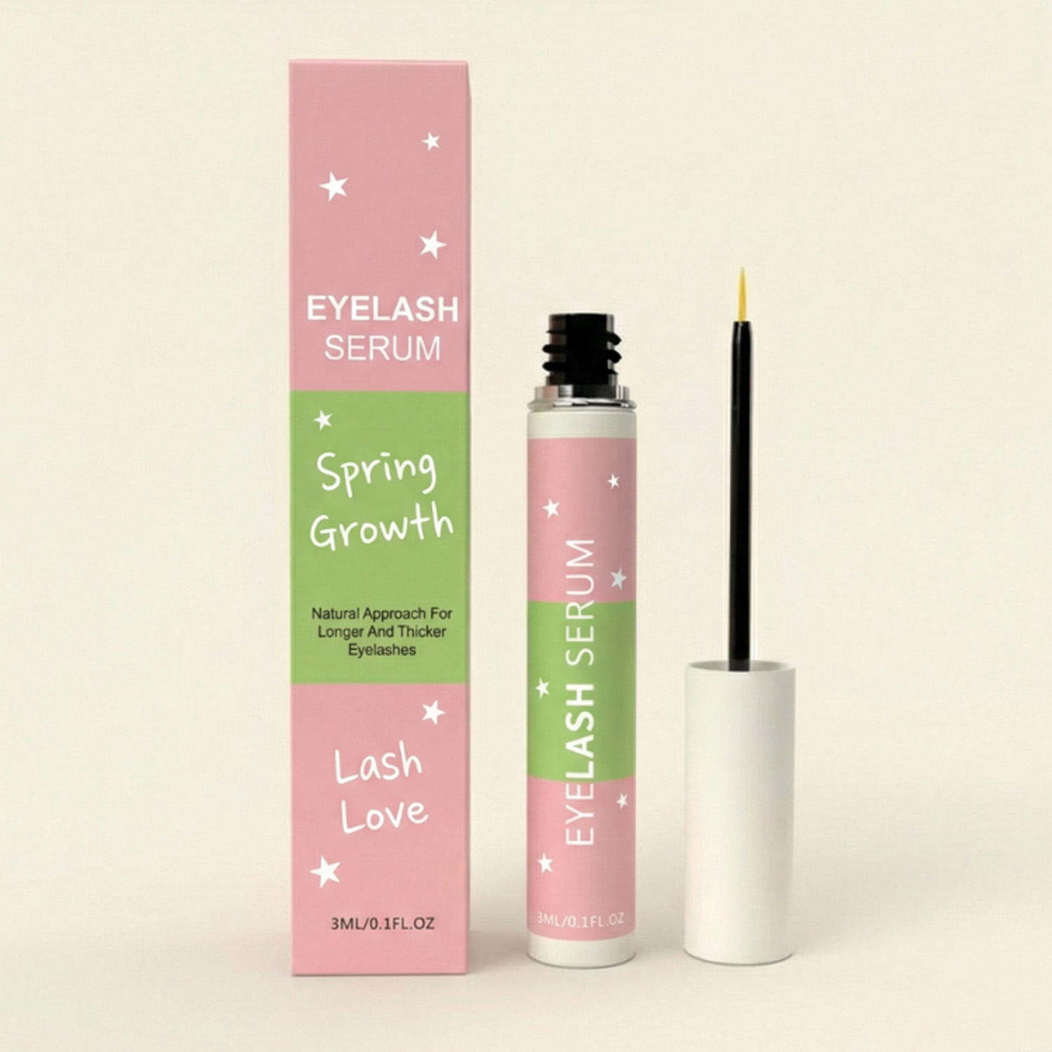 Fast Eyelash Growth Serum Natural Eyelash Enhancer Longer Fuller Thicker Curling Lash Treatment Eye Care Products Makeup