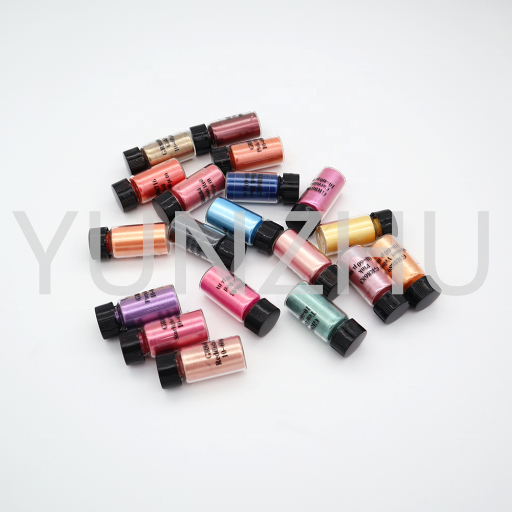 Multichrome Loose Eyeshadow Powder Inorganic Cosmetic Pigment with Colored Pearls Natural Mica Ceramic Pigment Premium Quality