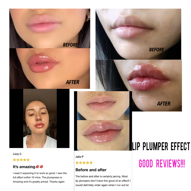 Lip Plumper Before After