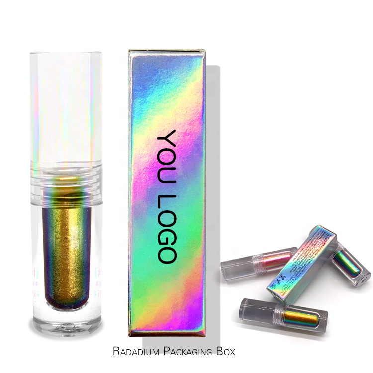 Smooth Cream Custom Makeup Eyeshadow Multicolor Eyeshadow Duochrome Pigment Multichrome Liquid Eyeshadow