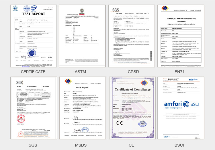 Quality verification certificate 2