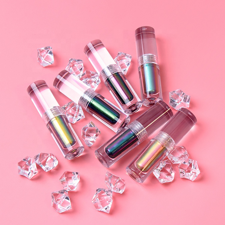 Best Popular Private Label Chameleon Liquid Eyeshadow Stick Silver Makeup Liquid Eye Glitter Eyeshadow Looks With Glitter
