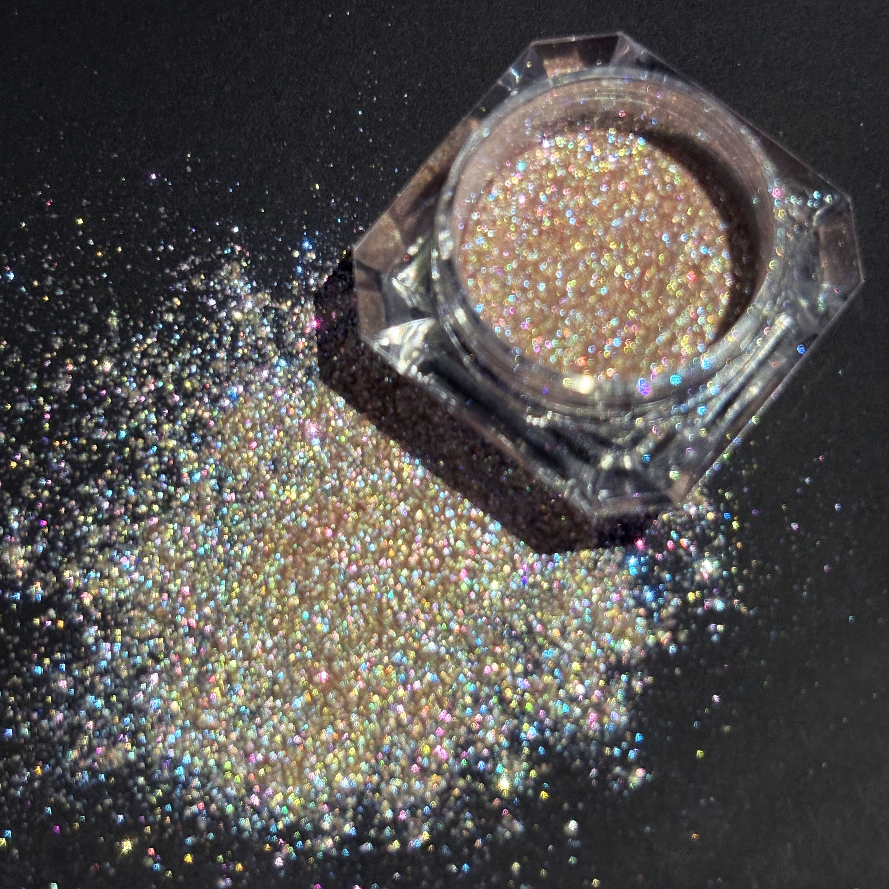 Wholesale Cosmetic Grade Color Changing Multichrome Glitter Loose Chameleon Powder Pigment rainbow Shimmer Eyeshadow for Makeup