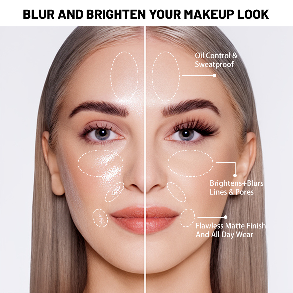 14 Colors Loose Makeup Powder Long-Lasting Oil Control Waterproof Smooth Matte Finishing Setting Powder