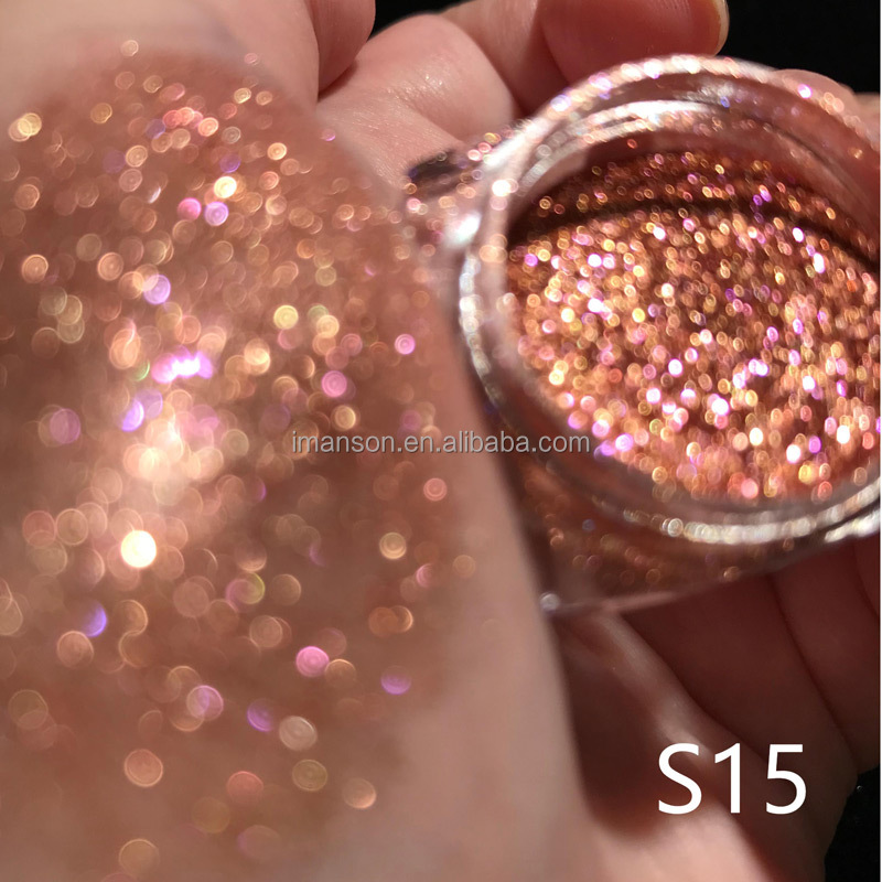 New Arrival Eyeshadow Glitter Loose Powder Low Price Diamond Duo-chrome Multichrome Shiny Pigment Dust Makeup for Eyes Beauty