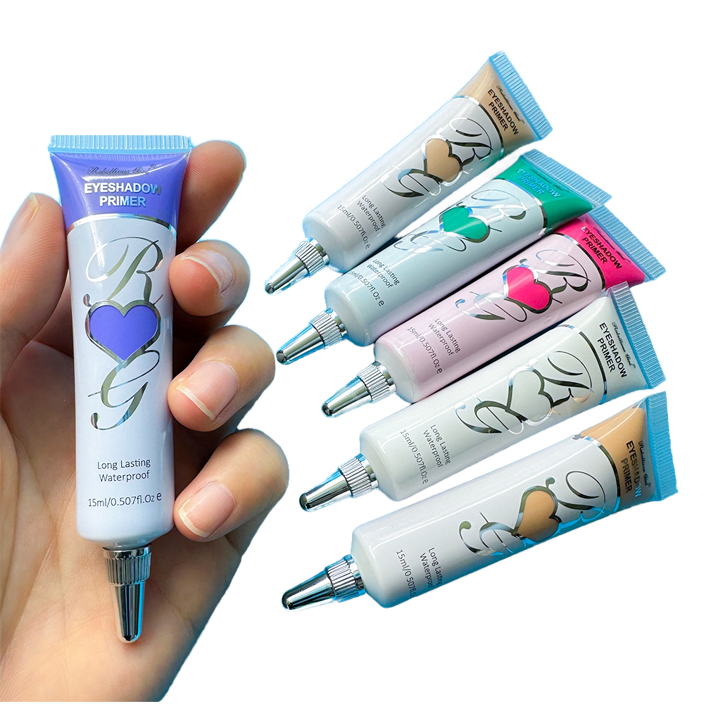 Beckisue Waterproof Dark Eyes Base Liquid Primer with Labeling Matte Finish Mineral Eye Shadow Makeup Long Lasting Smudge-proof