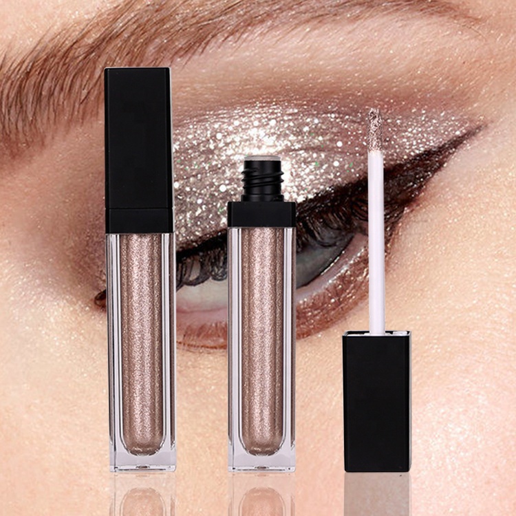 L47 Hot Selling Personality Simple Vegan High Pigment Diamond Liquid Makeup Private Label Glitter Liquid Eyeshadow